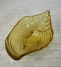 Amber Yellow Vintage Glass