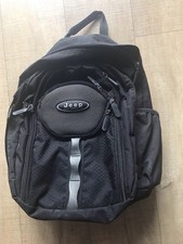 Jeep Medium Black Rucksack /