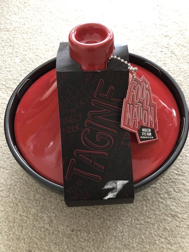 Red black tagine - black,