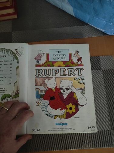 Rupert the bear annual - bear,