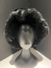 Vintage-Inspired Black Faux