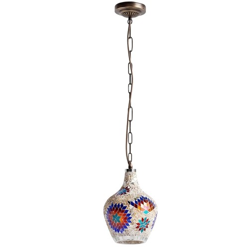 Moroccan mosaic pendant - moroccan,