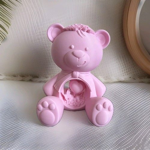 Cute teddy ornament for new - ornament,