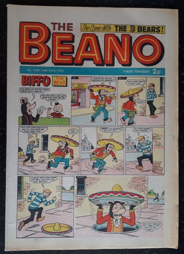 Vintage beano comic jan - beano,