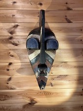 50cm Large Wooden Mask Songye Kifwebe Democratic Republic of Congo Africa