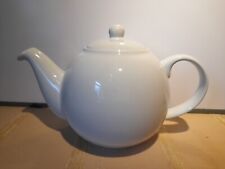 London Pottery Farmhouse 4 Cup 1.3 Litre Capacity Teapot White Dedigned In UK