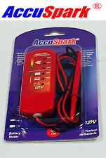 AccuSpark LED 12 volt Battery and Alternator Tester 