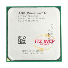 AMD Phenom II X4 965 CPU Quad-Core Processor 3.4GHz 6M SocketAM3 Processors 125W