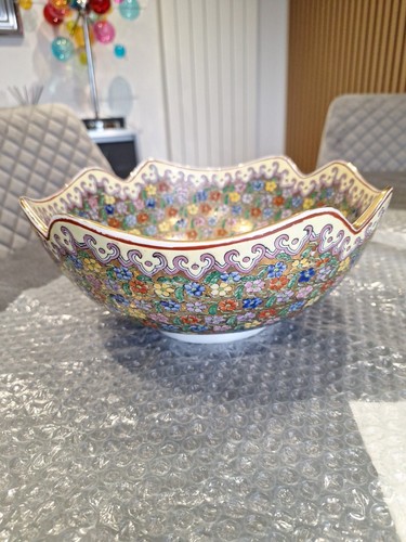 Chinese pottery bowl - pottery,