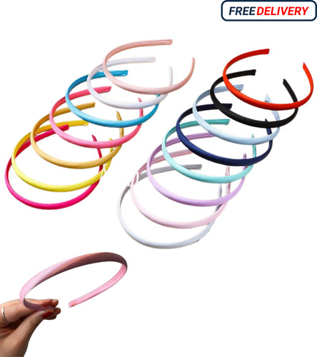 Satin alice band - satin, hair