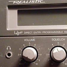 realistic 400 channel pro 2005 Scanner unboxed