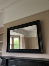 Large wall mirror overmantel