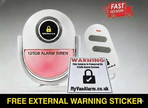 Van security alarm wireless - van,