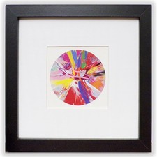 Damien Hirst Spin Mini Framed