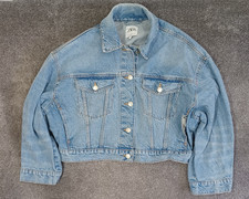 Zara Cropped Blue Denim Jean