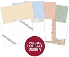 Hunkydory Luxury Inserts For Cards~ *NEW* GOLDEN OLDIES FESTIVE FUN (A4, 24shts)