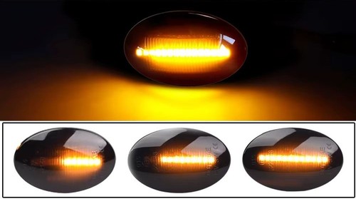 Led smoked dynamic indicators - led,