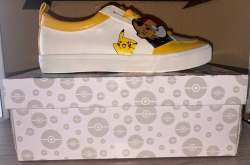 Pikachu sneakers ground up - sneakers,