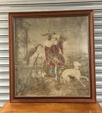Antique Victorian Wool Work
