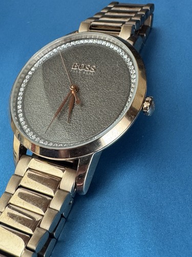 Hugo boss diamond rose gold - hugo,