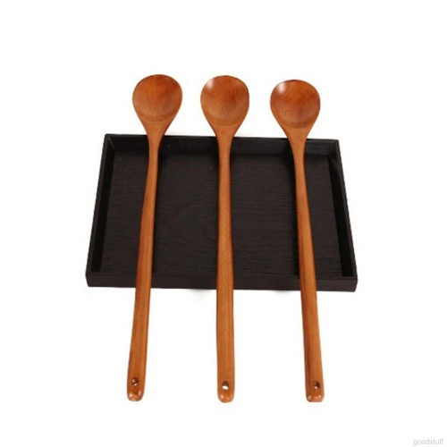 Wooden spoons long - wooden, handled
