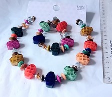 New M & S Multicolour Acrylic