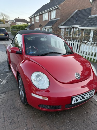 Convertable beetle 6 - vw, 1.6