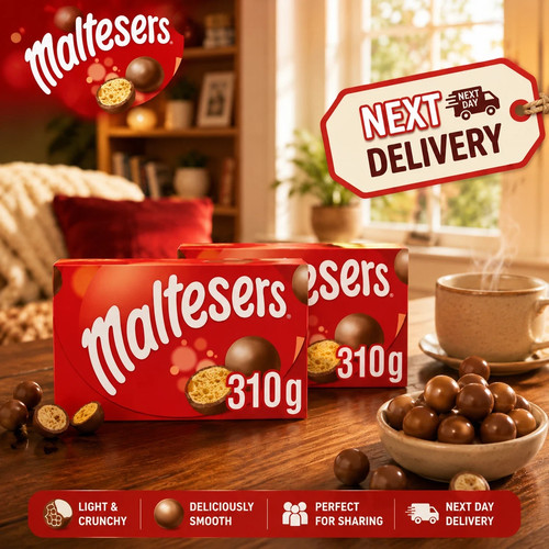 Maltesers chocolate box gift - box,