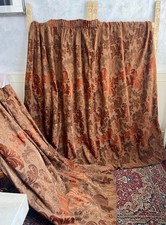 DUNELM Burnt Sienna Floral