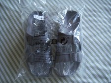 Mens Ella EVA Double Buckle Strap Slip On Sliders Sandals Slide Flipflop 