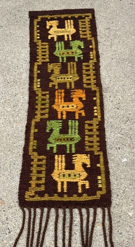 Vintage polish kilim tapestry - polish,