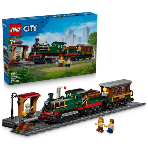Lego city vintage steam - city,