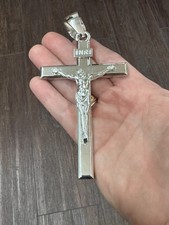 Large beveled 5" heavy Cross