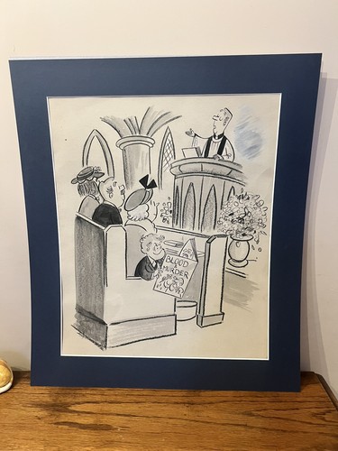 Original cartoon drawing - original,