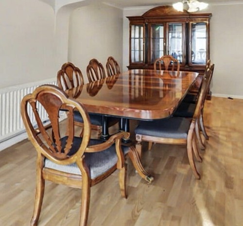 Mahogany extending dining - mahogany,