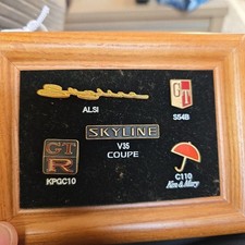 Nissan Skyline Pin Badge Set