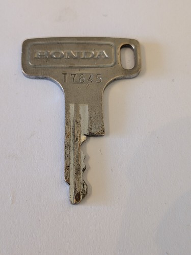 Genuine honda ignition key - genuine,