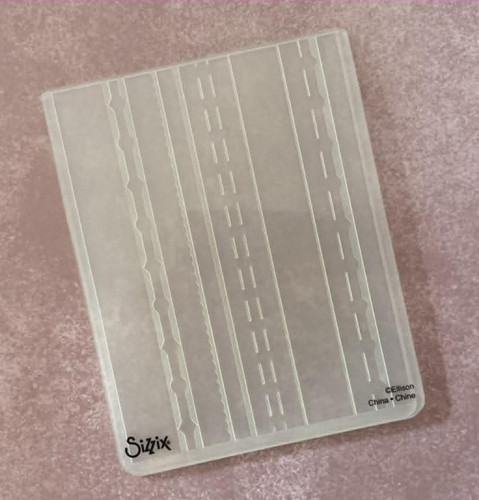 Sizzix embossing folder - sizzix,