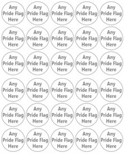 Any Pride Flag Cupcake Toppers