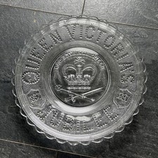 Queen Victoria Clear Glass