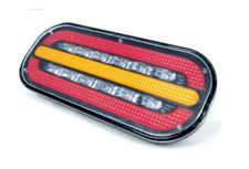 1X 24V LED NEON TAIL LIGHT DYNAMIC 4 FUNCT FOR TRUCK LORRY TRAILER CHASSIS VAN