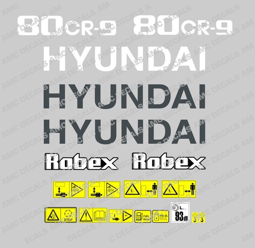 Hyundai 9 digger - 80, cr-9
