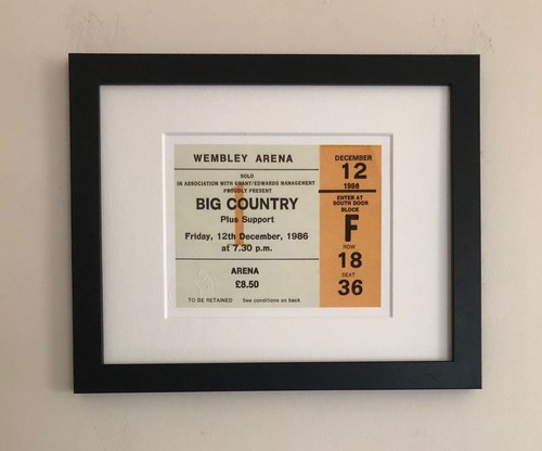 Big country 1986 - country, wembley
