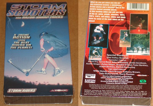 Storm scooters video - scooters, vhs