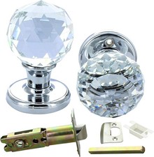 Crystal Glass Mortice Door