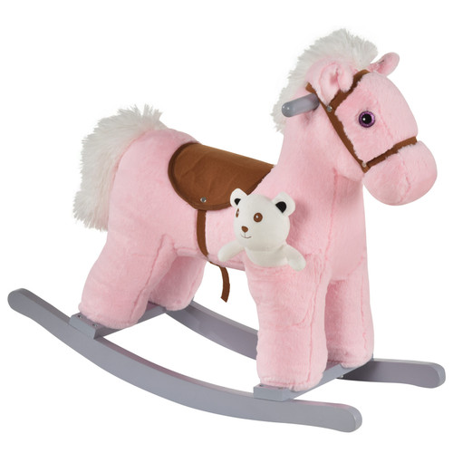 Kids plush ride - ride-on, rocking