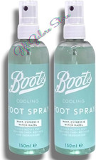 2 x Boots REVIVING Foot Spray