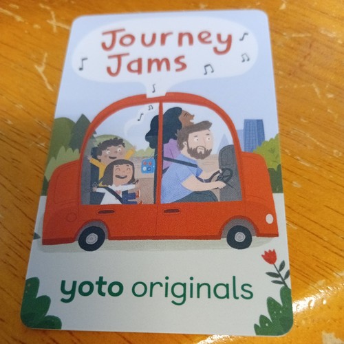 Yoto card journey jams - journey,