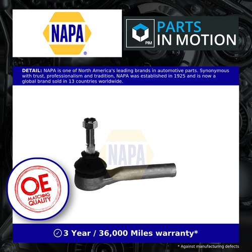 Tie track rod end fits - end,