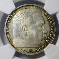 Germany 1939 J 5 Reichsmark